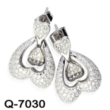 New Design 925 Silver Fashion Earrings Imitation Jewelry (Q-7030)